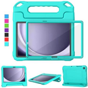 Imagem de MOXOTEK Capa infantil para tablet Samsung Galaxy Tab A9 Plus de 11 polegadas 2023, capa protetora durável à prova de choque com protetor de tela para Galaxy Tab A9+ 11 polegadas 2023