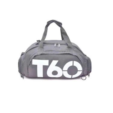 Imagem de Mochila Mala T60 Academia ou Viagem Impermeável Cinza