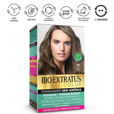 Imagem de Tonalizante Bio Extratus Sem Amônia Louro Médio 70 - Atrio