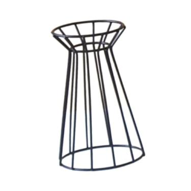 Imagem de Generic Suporte para exposição de flores de casamento, suporte para plantas aéreas, vaso de flores, suporte para arranjos de flores, Preto