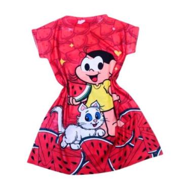 Imagem de Vestido Infantil Menina Personagem - Disney, Magali vermelha, P