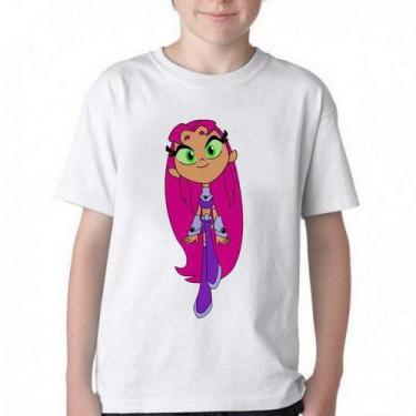 Imagem de Camiseta Infantil ou adulto Jovens Titãs Estelar  Blusa Criança todos 
