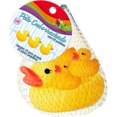 Imagem de Pato Emorrachado, Art Brink, Com 3 Patinhos - Art Brink