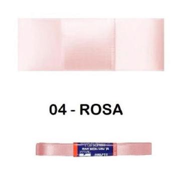 Imagem de Fita Cetim Najar Nº2 * Pç c/10m X10 mm, 04-Rosa