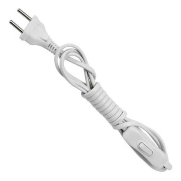 Imagem de Rabicho Abajur, Cordão de Força Com Interruptor Centro Comprimento 1,5