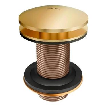 Imagem de Válvula Saída Click Docol Chroma Ouro Polido 922443