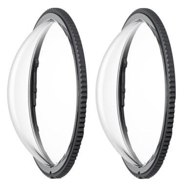 Imagem de Capa protetora de lente compatível com Insta360 X4 Accessorie Dureza 10H 2 peças