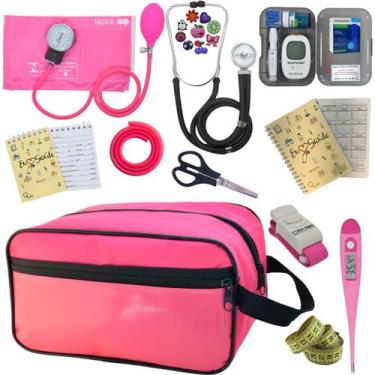 Imagem de Kit Enfermagem Completo Top + Medidor Glicose  - PREMIUM, P.A. Med, IN
