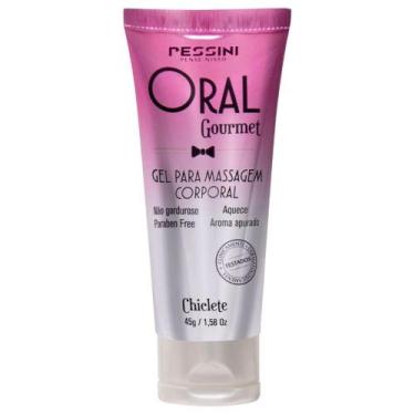 Imagem de Oral Gourmet Gel Beijável Térmico 35ml/45g Pessini, Chiclete