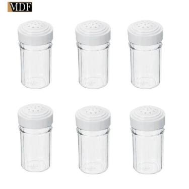 Imagem de Kit 6 Saleiro de Plástico para Bar Restaurante Cozinha - ATACADÃO DO A