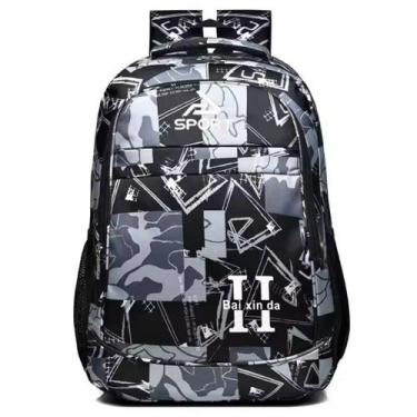 Imagem de Mochila P/ Notebook Faculdade Trabalho Escolar Viagem Reforçada Resist