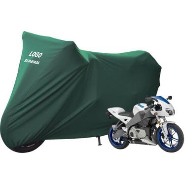 Imagem de Capa Cobrir Moto Buell Firebolt De Tecido Lycra - Mz, Verde