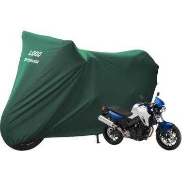 Imagem de Capa De Moto Para Proteger BMW F 800 R Com Logo - Mz, Verde