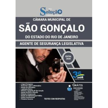 Imagem de Apostila Câmara de São Gonçalo - RJ - Agente de Segurança Legislativa