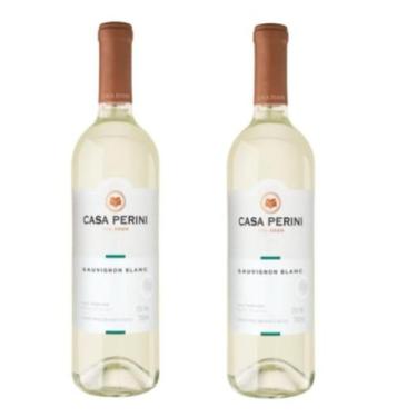Imagem de Kit 2 Un Vinho Casa Perini Sauvignon Blanc 750 ml