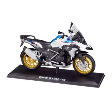 Imagem de Miniatura BMW R1250 Gs 1/12 com Base Maisto Moto