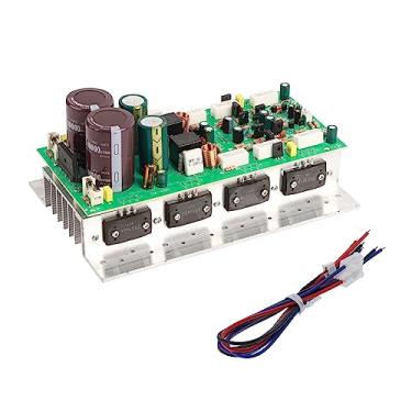 Imagem de Placa Amplificadora Estéreo de Canal Duplo de Alta Potência 400W + 400W Saída Mono 800W Com Dissipação de Calor Eficiente, Placa Dupla Face para Correntes Grandes e Pequenas
