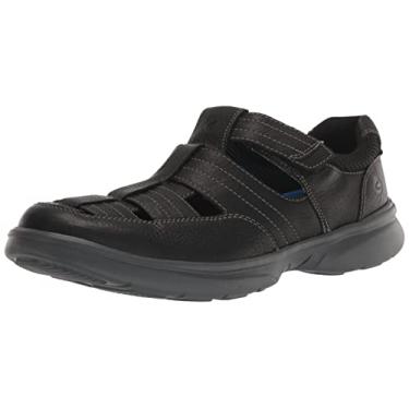 Imagem de Clarks Mocassim masculino Bradley Cove, Sapato Calçados Couro polido preto, 13