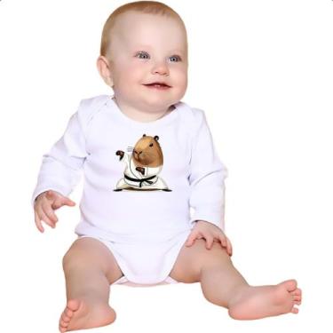 Imagem de Body intantil Capivara Judoca - Alearts, G
