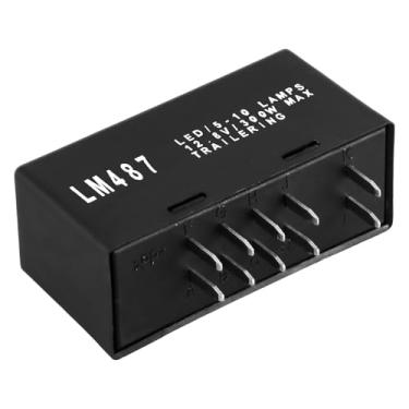 Imagem de KPALAG Aviso de Perigo e Relé de Pisca-Pisca de Sinal de Mudança de Direção Módulo de Relé de Pisca-Pisca Compatível com Gmc Chevrolet Cadillac Hummer Substituir#: 15764135 15231201 Lm487