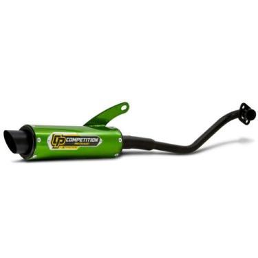 Imagem de Escapamento Competition Pro Tork Curva Preta Moto Honda Biz 100 1998 a