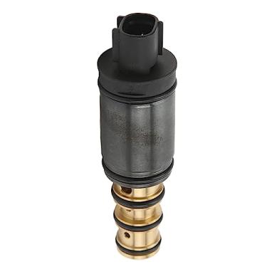 Imagem de CA Compressor Válvula Eletrônica Válvula de Ar Condicionado Solenóide Válvula Substituição do Sensor para 5SE09C 6SE12C 6SEU16