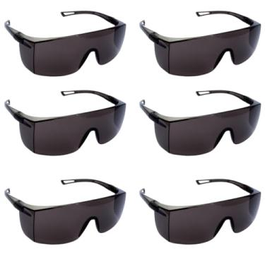 Imagem de Óculos de Segurança Proteção Fumê Evolution Pro | Valeplast | 06 Un