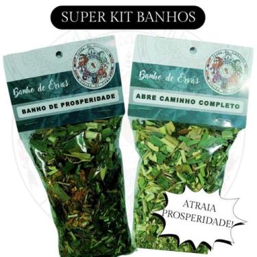 Imagem de Kit Super Banho de Ervas Atrai Prosperidade Abre Caminho - Ateliê Banh