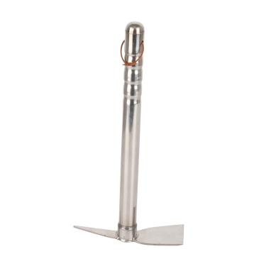 Imagem de IEUDNS Ferramenta de para jardinagem aço inoxidável 15.1 polegadas de longa ferramenta de cultivo versátil para semear o plantio de serviço pesado, Enxada E Picareta