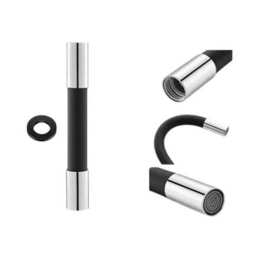 Imagem de Extensor de Torneira 360° - Flexível, Giratório e de Silicone para Coz