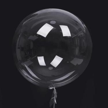Imagem de BALÃO BUBBLE TRANSPARENTE 18" (45 cm) - ART-LATEX - 1 unidade - Balões