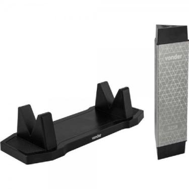 Imagem de Pedra para afiar diamantada tripla face 14" - Vonder