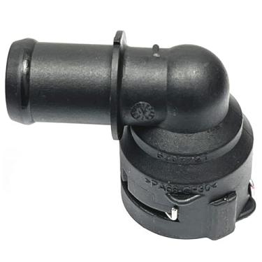 Imagem de 6207721, adaptador de conector de mangueira de refrigeração, encaixe de linha de tubo de radiador para BMW X1, X2, X3, X5, X7, 3, série 4, série 5, M2, M3, M4, M6, Z3, Z4, 8, NW16 90° Flange de junção