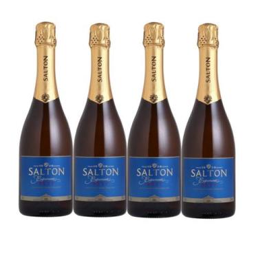 Imagem de Kit 04 Espumantes Salton Brut 750ml