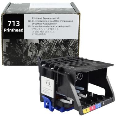 Imagem de OFFICE KING 713(3Ed58A) Cabeçote De Impressão (Com Chip) Substituição Para Hp (Novo) Impressoras Designjet - T210 T230 T630 T650 T250 Studio Plotter Cabeça