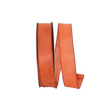 Imagem de Reliant Ribbon Fita de borda com fio em relevo em rolo de folha, ferrugem