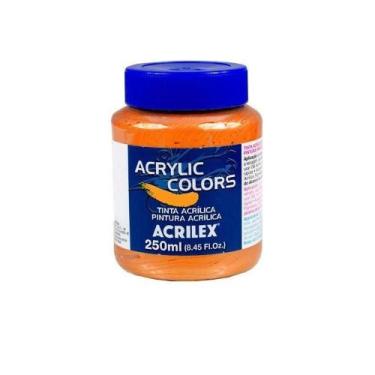 Imagem de Tinta Acrylic Colors 250ml G1 325-laranja Acrilex, 325 - LARANJA DE CA