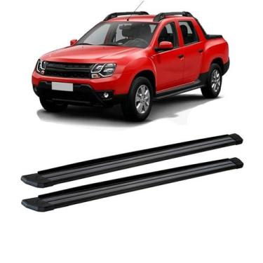 Imagem de Estribo Duster Oroch Expression 2016 Preto Aluminio Slim - CCF