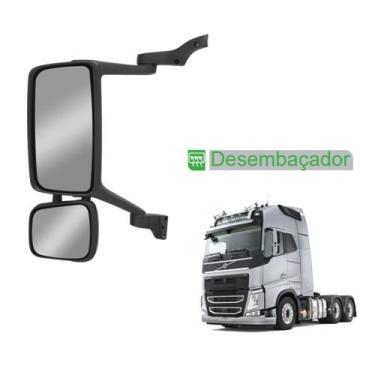 Imagem de Retrovisor c Auxiliar p Volvo FH 2013 2014 LE c Desembaçador - Fabbof