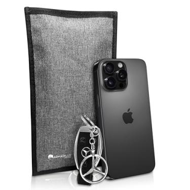 Imagem de Bolsa Faraday para todos os telefones celulares e chaves de carro – evita rastreamento, clonagem, hackeamento e roubo de carro