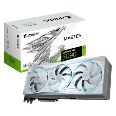 Imagem de Placa de Vídeo RTX 5090 AORUS MASTER ICE 32G Gigabyte NVIDIA GeForce, 