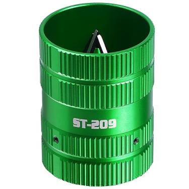 Imagem de MERWOF Ferramenta de rebarbação de alargador de tubos, Espremedor de tubos interno e externo para tubos PPR de cobre e alumínio PVC de 0,6 cm a 3,5 cm