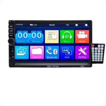 Imagem de Central Multimídia MP5 2 Din 7 Polegadas Modelo Universal - First Opti