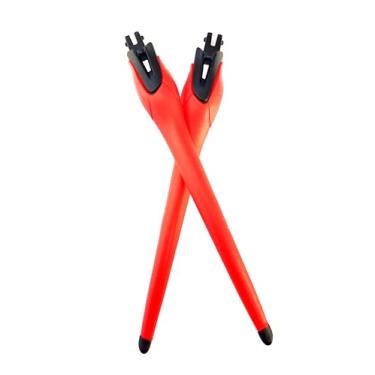 Imagem de Locitudde Hastes de substituição fosca compatíveis com óculos Oakley Radar EV Path OO9208 Pitch OO9211 Armação de óculos de sol, Vermelho, OO9208