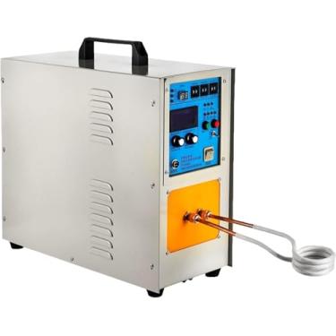 Imagem de Fogão De Indução De Alta Frequência 15kw Derretedor De Cobre Aquecedor De Indução De Alta Frequência Máquina De Aquecimento De Alta Frequência Aquecedor De Indução Para Soldagem Por Fusão A