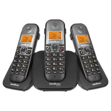 Imagem de Telefone Sem Fio Intelbras Ts5123 Preto