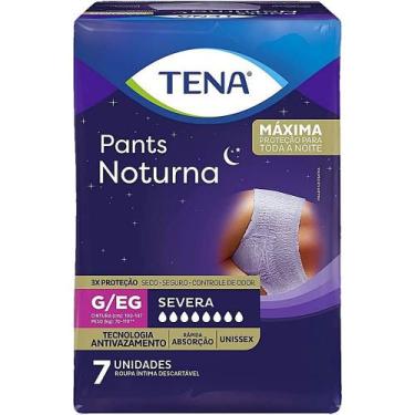 Imagem de Roupa Íntima Descartável Tena Pants Noturna G/EG - 07 unidades