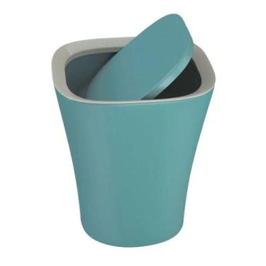Imagem de Lixeira Basculante 8.5 Litros Euro Home Smart Verde Esmerald, LIX5289-