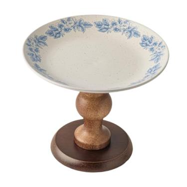 Imagem de Bothyi Suporte de cerâmica para fruteira, compota, bolo, bandeja de servir para noivado, sala de jantar, balcão de cozinha, chá de bebê