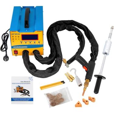 Imagem de Soldador De Ponto De Extrator De Amassados De 3000 W, Kit De Reparo De Amassados De Soldador De Pinos, Máquina Extratora De Amassados Para Reparo De Amassados De Carroceria, 110v 7 Modos De